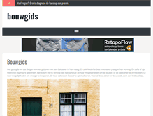 Tablet Screenshot of bouwgids.com